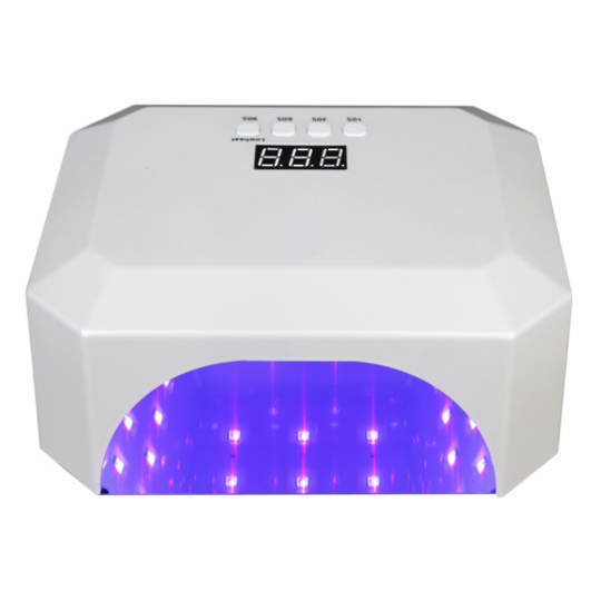 54W Diamond Professional Salon UV/ LED LAMP (V5) - White image 0